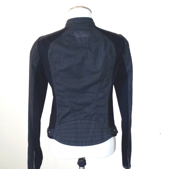Y2k whimsigoth edwardian steampunk goth Armani exchange jacket small fits xs - Picture 2 of 13